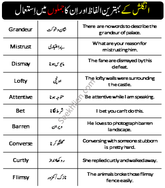 Sentences And Words 