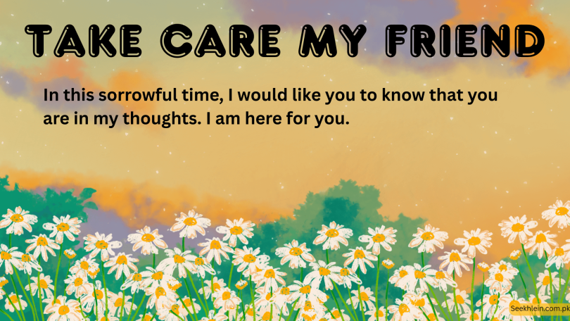 Sweet Caring Messages for a Friend
