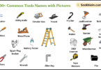 Tools names with thier pictures