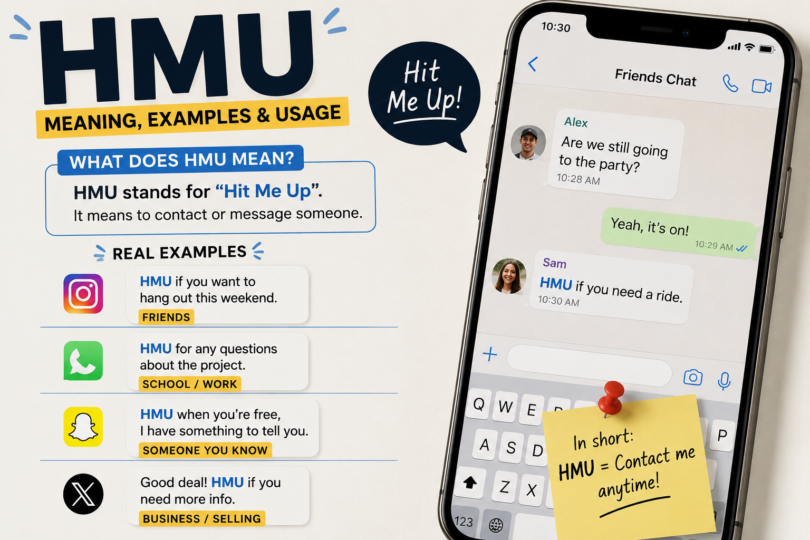 HMU Meaning: Full Form, Uses & Real  Examples