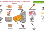 100+ Common Kitchen Utensils Names with Images