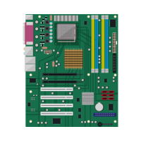 different internal computer parts